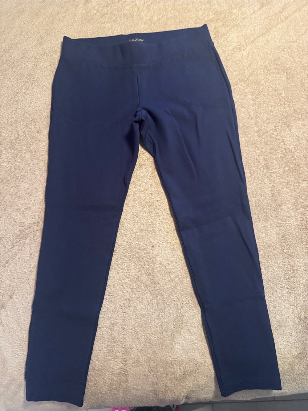 Lilly Pulitzer Navy Ponte Leggings